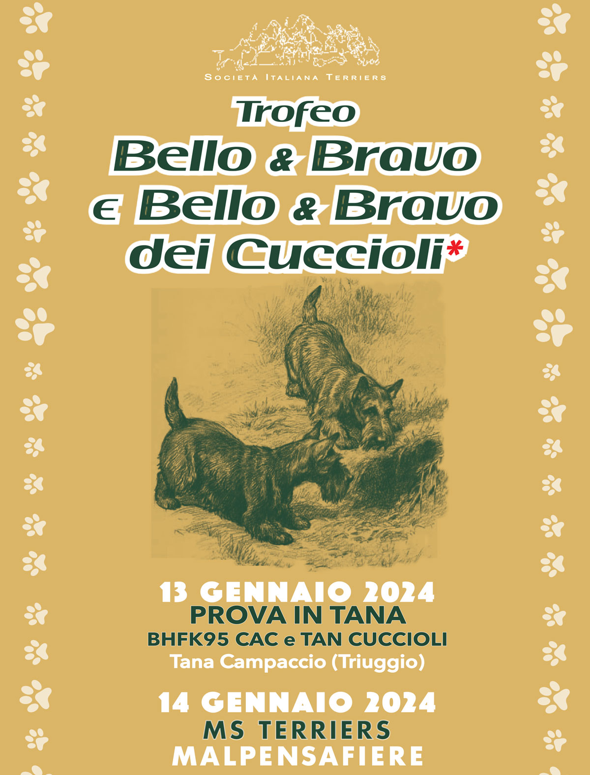 Trofeo Bello&Bravo e Bello&Bravo dei Cuccioli