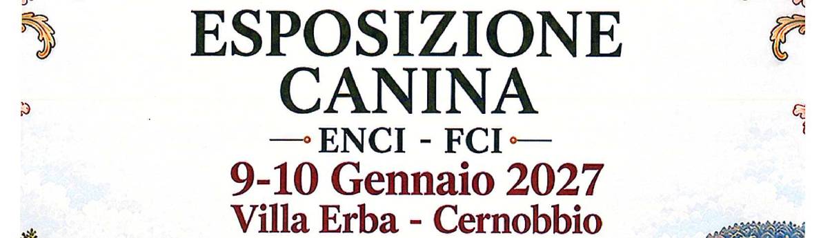 Esposizione canina 2027
